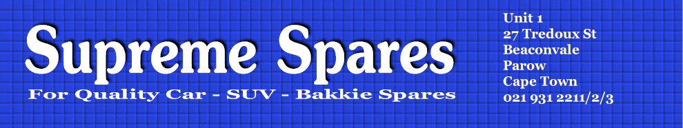 We supply used spares for most popular makes of passenger and light delivery vehicles.